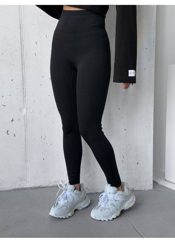 Термо лосини — чорні | ЗАМІРИ В ОПИСІ DK/DL Мода без кордонів (369327004)