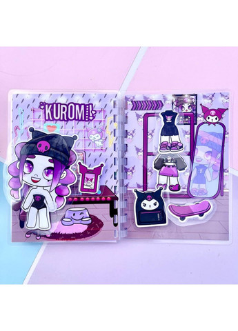 Аватар Ворлд "Супердівчата" міні блокнот на липучках No Brand (365762426)