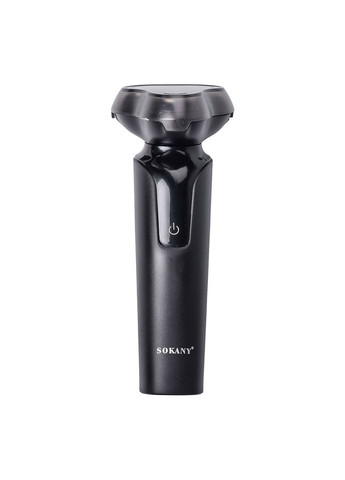 Електробритва 5 Вт 800 mAh бритва електрична бездротова з трьома голівками для гоління Чорна SK-16038B (A-033603) Sokany (362210518)