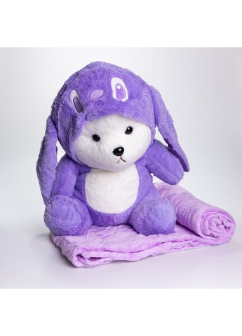 Мягкая игрушка-плед, подушка 3 в 1 Мишка Тедди в костюме Ангела плед в игрушке 40×35×15 (см) детский плед игрушка 520-2V Yiwu (370706018)