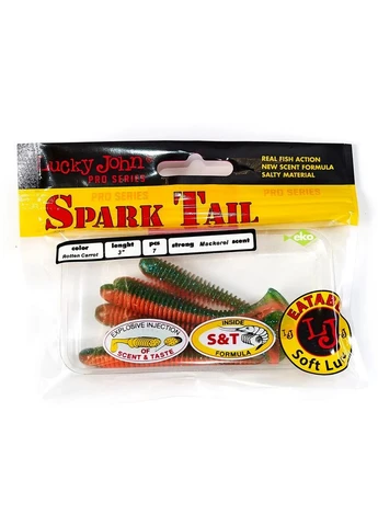 Віброхвіст LJ Pro Series Spark Tail 3,0in T56 м'який пластик 7 шт. No Brand (402453947)