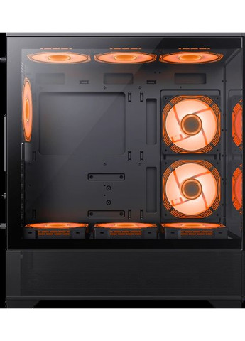 Корпус Vista A Tempered Glass без БЖ Black GameMax (360427765)