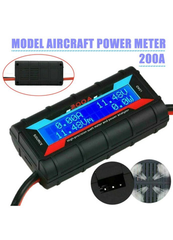 Амперметр вольтметр DC 60V 200А Измерение ёмкости аккумулятора No Brand (325835199)