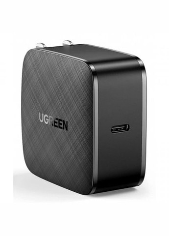 Зарядний пристрій Ugreen cd217 65w type-c pd gan charger (black) (268147819)