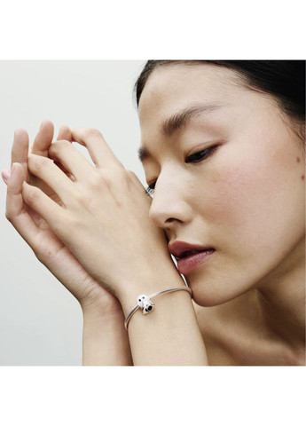 Серебряный шарм Пандора "Призрак Бу, светящийся в темноте" 793404C01 Kabluchka (355347479)