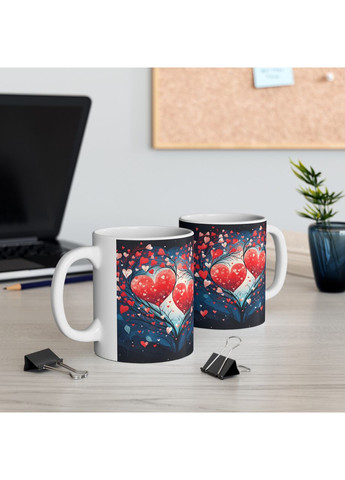 Керамическая чашка с дизайном "Дерево любви" No Brand (368671455)