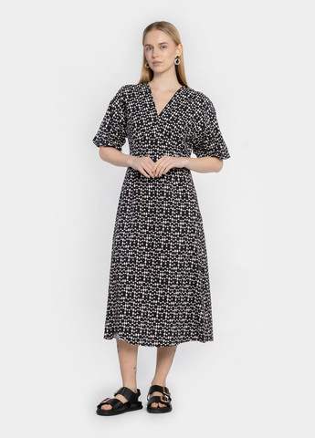 Чорна кежуал сукня жіноча чорна Arber