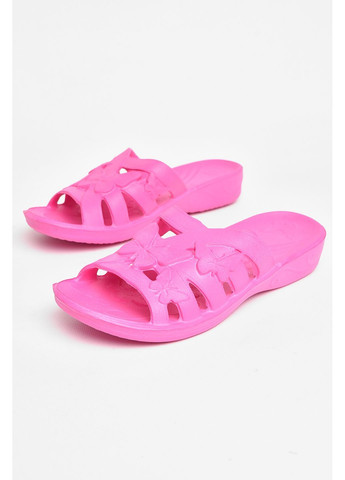 Розовые шлепанцы пена женские розового цвета Let's Shop