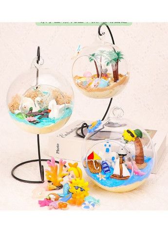 Румбокс Прибрежный берег стеклянный шар с подсветкой Набор для творчества DIY No Brand (362452919)