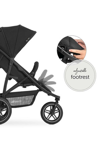 Прогулочная коляска Rapid 3R Black () Hauck 14854-9 (335030452)