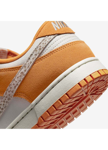 Оранжевые демисезонные мужские кроссовки dunk low оранжевый Nike