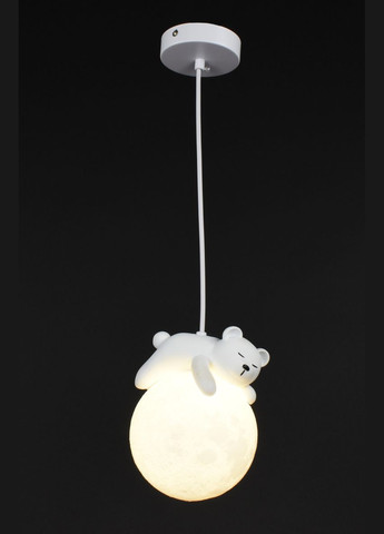 Люстра подвесная на 1 лампочку 27608 Белый 25-150х14х14 см. Sunnysky (364496422)