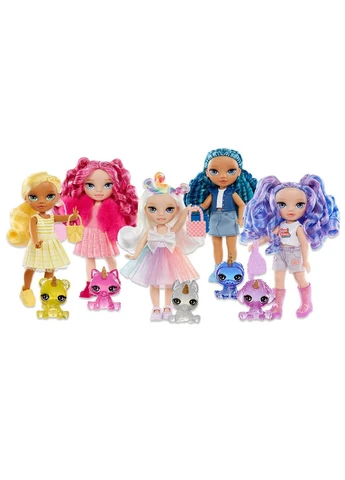 Кукла с артикуляцией и питомцем серии "Littles" Дейзи с аксессуарами 15 см Rainbow High (384212825)