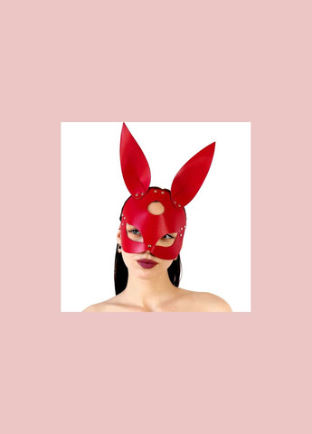 Сексуальна маска кролика з металевими елементами для жінок Маска кролика з PU-матеріалу з металевими деталями для рольових ігор No Brand (341305953)