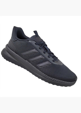 Чорні кросівки чоловічі x_plrpath black id0465 adidas