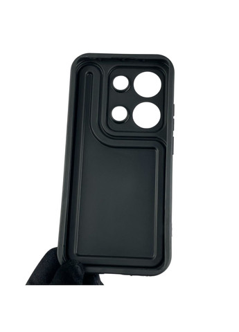 Чохол для POCO M6 Pro 4G з 3д малюнком дитячий жіночий об'ємний на сяомі поко м6 про 4г чорний Xiaomi (366230625)