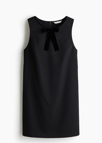 Чорна ділова сукня H&M однотонна