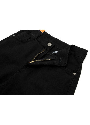 Черные демисезонные джинсы палаццо (59194-170g-black) Sercino