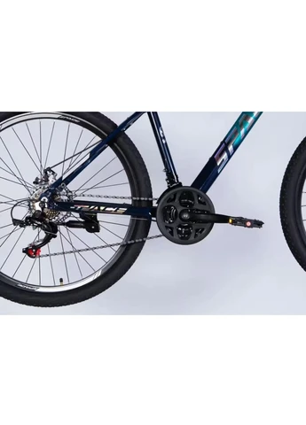 Велосипед 27.5" PHAETON DD FR рама-17" AL 2026 сине-бирюзовый (OPS-SP-27.5-083) Space (390926460)