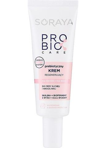 Пробіотичний крем для сухої та чутливої шкіри Probio Care Cream 50ml (1204299-134012) Soraya (368612824)