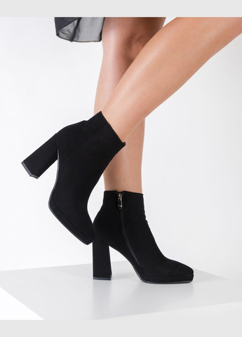 Черные ботильоны (1522б) VIDORCCI