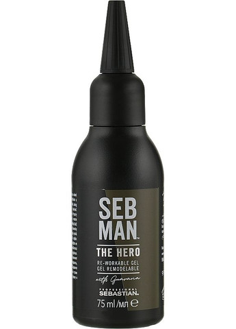 Sebastian Professional Універсальний гель для укладання волосся Seb Man The Hero 75ml (2-1069616) — Крем, США (369792728)