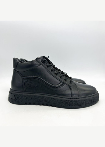 Черные зимние ботинки (р) кожа 0-2-2-4626988 Kadar