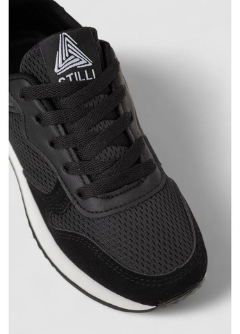 Кросівки жіночі, колір бежевий, 248RG20 Stilli чорно-білі всесезони (369973643)