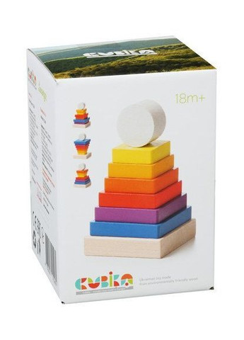 Пірамідка LD-14 15269 (2000904414635) shop (2000904414635) Cubika (356527625)