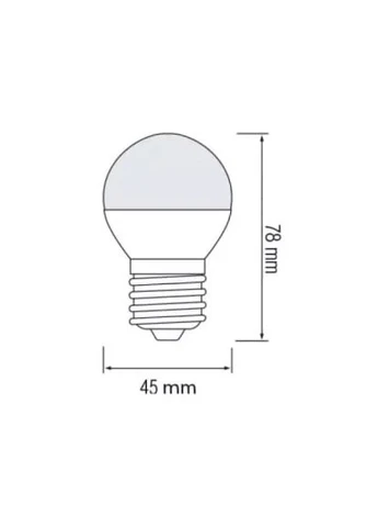 Лампочка (YT18146) Horoz Electric ELITE SMD LED 6W 4200K Е27 480Lm (380660859)
