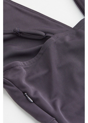 Темно-сіра кежуал сукня H&M однотонна