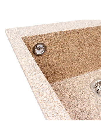 Кухонна гранітна мийка 5750 DAVINA карамель Valeso (370269027)