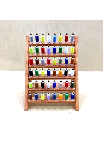 Органайзер для ниток з дерева Ватола шафран (НТК-000706) No Brand (328911788)