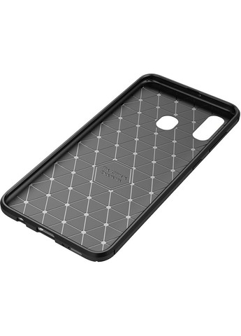 Чехол-накладка TPU Carbon Fiber 1,5mm Case Samsung Galaxy A40 Dark Blue Toto (301836513)