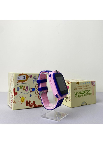 Детские часы Smart Watch Q12 Розовые No Brand (364119598)