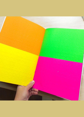 Книга детская раскраска NEON STICKERS Королевство Монстров (РМ-69) Апельсин (362420701)