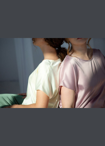 Однотонный шелковый топ «Луиза» Fayna Луіза (294721441)