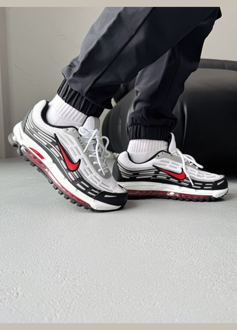 Білі Осінні кросівки чоловічі nike air max tl 2.5 white black grey red | найк еір макс тл 2.5 білі No Brand