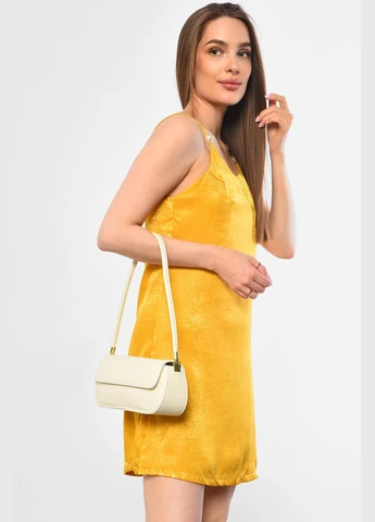 Сарафан жіночий гірчичного кольору Let's Shop (295902425)