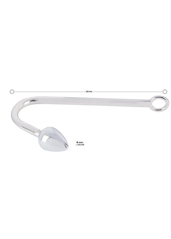Анальная пробка для бондажа BONDAGE HOOK No Brand (284236335)