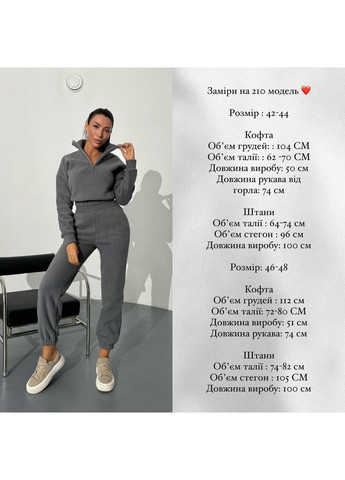 Женский спортивный костюм на флисе FINO Mode (362137276)