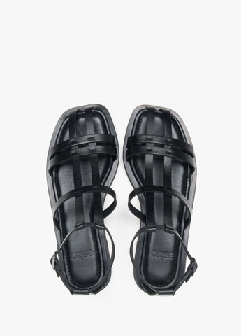 сандалии, цвет черный Estro