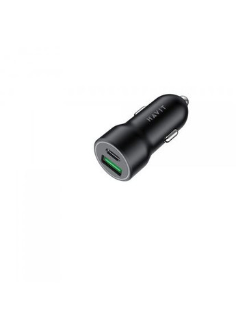 Автомобильное зарядное устройство HV-CC613 20W USB+USB-C Havit (361067904)