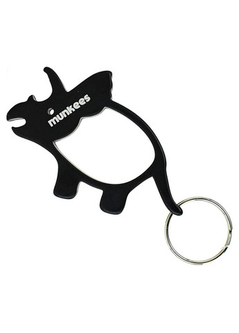 3474 брелокоткрывалка Triceratops black (3474-BK) Munkees (315031994)