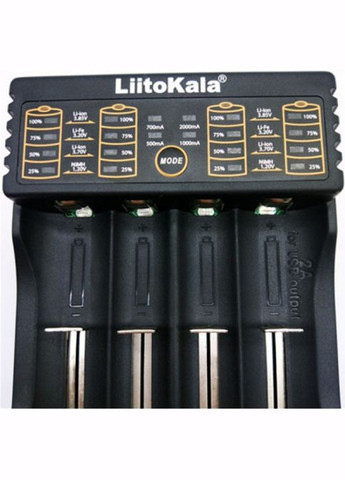 Универсальное зарядное устройство Lii-402 для 4 аккумуляторов 18650, AAA, AAA Li-Ion, LiFePO4, LiitoKala (318015578)