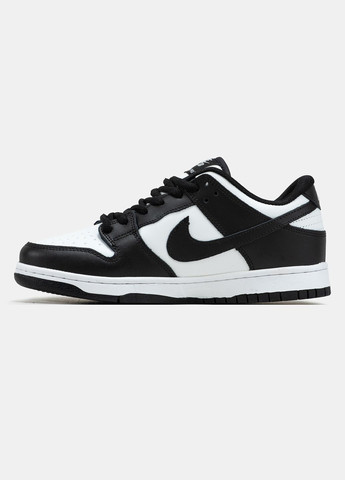 Кросівки зимові жіночі і чоловічі Nike SB Dunk winter low black white fur | Найк СБ Данк низькі чорно-білі з хутром No Brand чорно-білі зими (311225843)