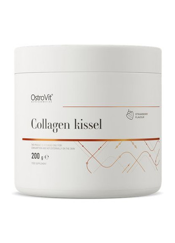 Коллагеновый кисель Collagen Kissel 200g (Strawberry) Ostrovit (288050672)