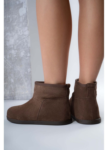 Угги женские Натуральная замша коричневые 346804 Where Uwear (370269008)
