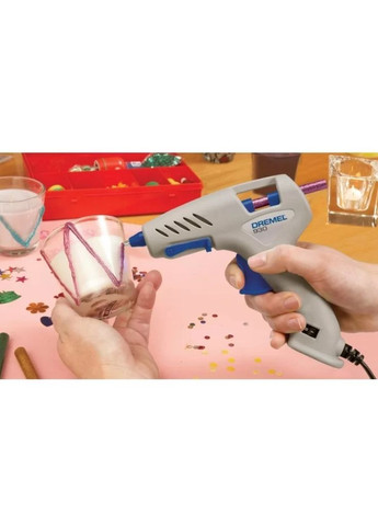 Клейовий пістолет Glue Gun 930 F0130930JC (20 Вт, 7 мм) електричний термопістолет (23343) Dremel (306552524)