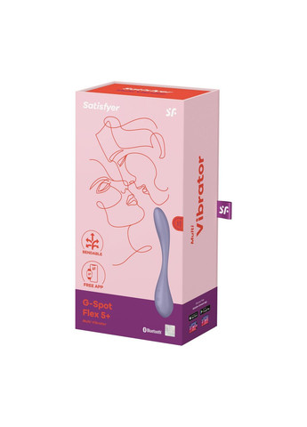 Универсальный смарт-вибратор G-Spot Flex 5+ Lilac Satisfyer (335392634)